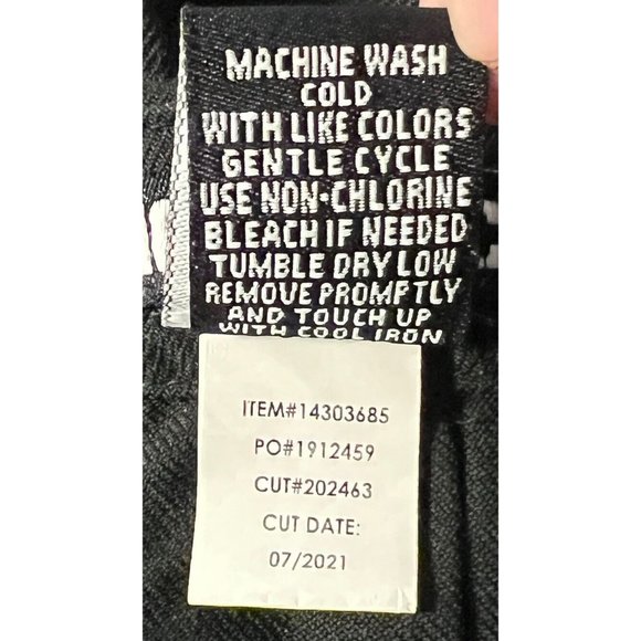 Vintage 00s Hot Topic Pleated Mini Skirt XS Black Buckles Goth Witchcore 24 x 16 - Picture 6 of 6